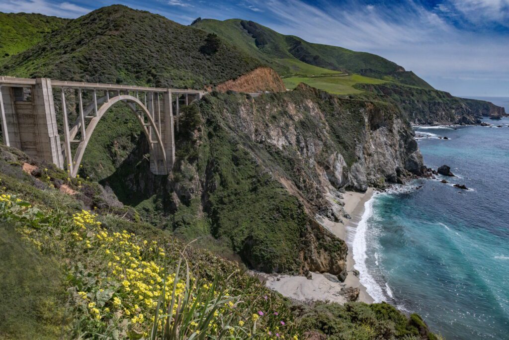 Bixby Creek Bridge, Pacific Coast Highway, California
